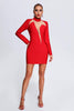 Helene Mesh Mini Bandage Dress