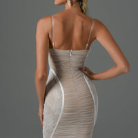 Rakava Lace Mini Bandage Dress