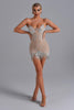 Lola Diamonate Tassel Mini Dress
