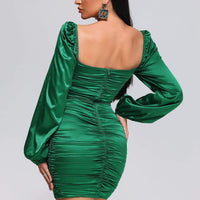Wedasa Satin Mini Dress