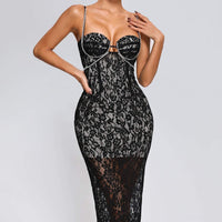Hedit Lace Midi Dress