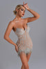 Lola Diamonate Tassel Mini Dress