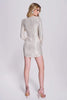 Dye Sequin Mini Dress