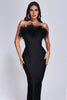 Xuliy veren maxi bandagejurk