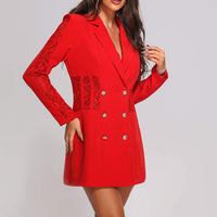 Tikia Lace Blazer Dress