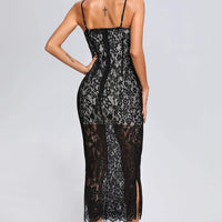 Hedit Lace Midi Dress