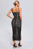 Abito midi in pizzo Hedit