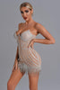 Lola Diamonate Tassel Mini Dress