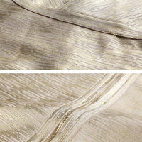 Maryam Metallic Gold Cocktail Dress
